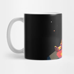 Robot Alone space Mug